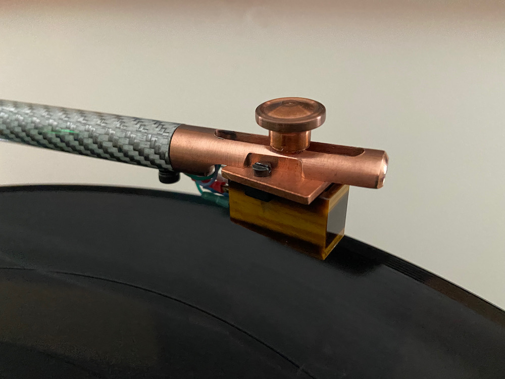 Wilking tonearm with Koetsu Tiger Eye