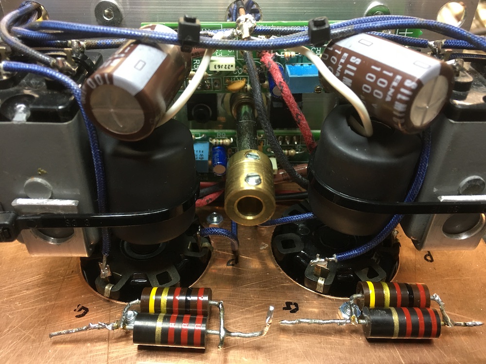 Crazy cathode resistors - Intact audio