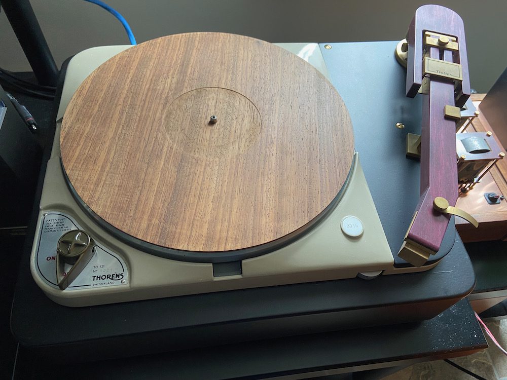 Thorens TD121 with Dava Trotter and FC-A1