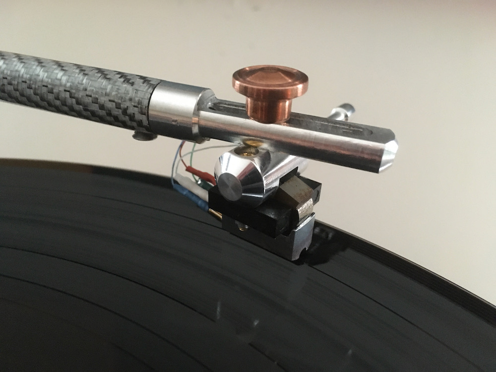 Wilking tonearm with naked SPU Meister Silver 