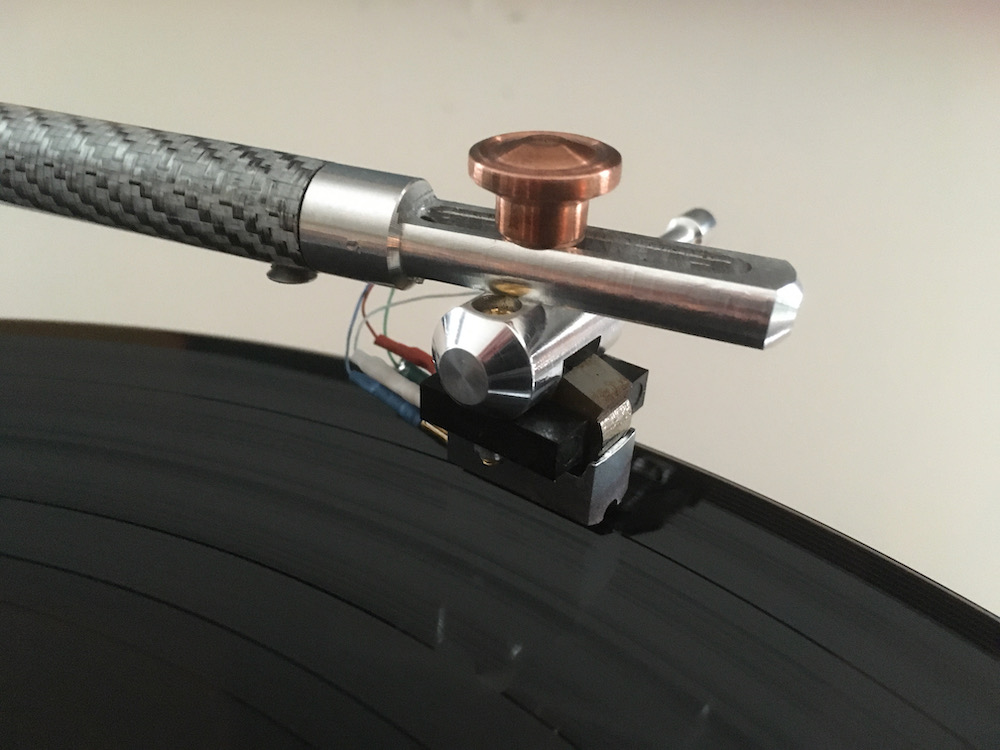 Wilking tonearm with naked SPU Meister Silver