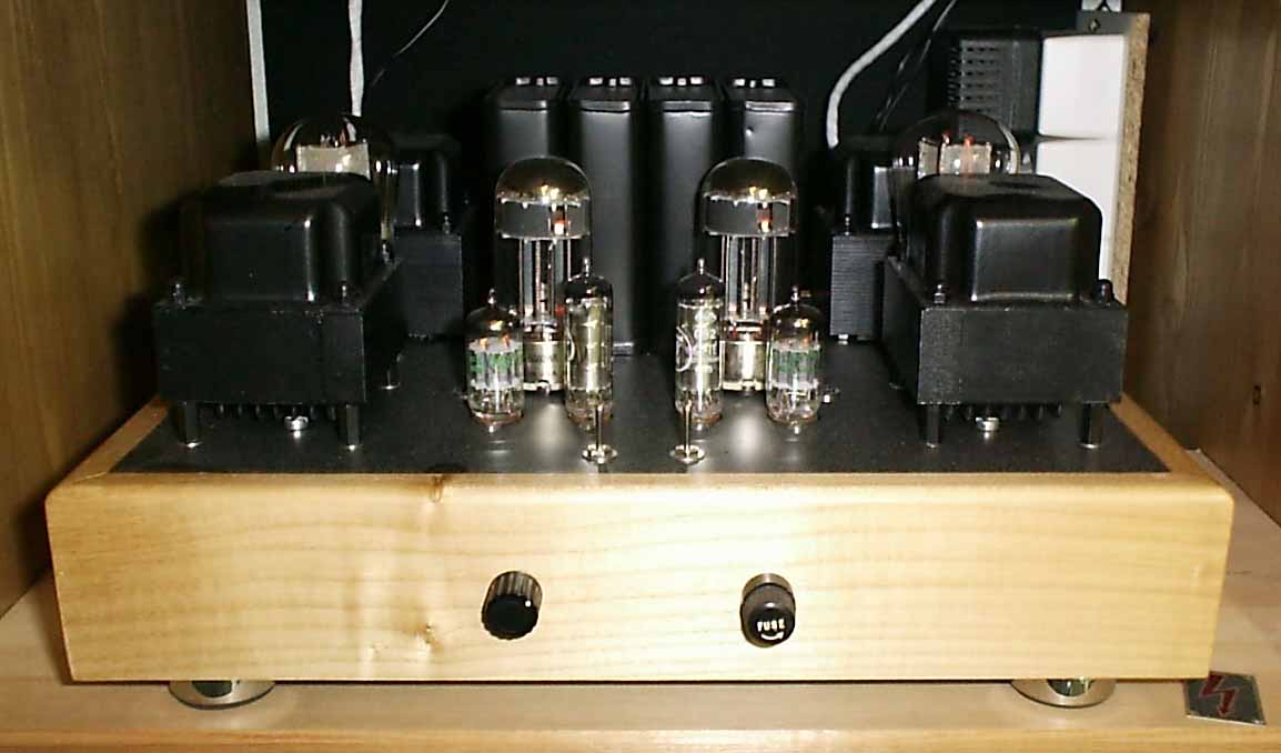 Separate power supply for the pre-amplifier.