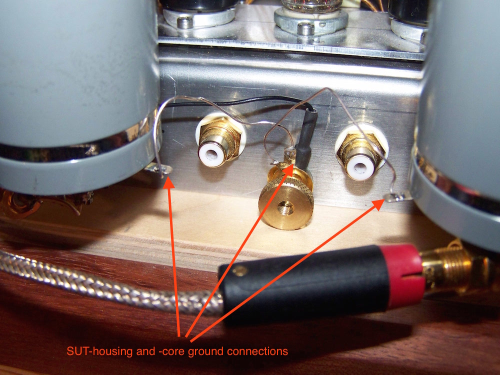 Floating phono cable for MC