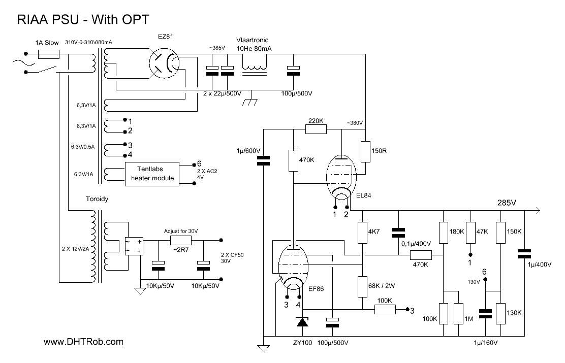 CF50 AC2 RIAA amplifier