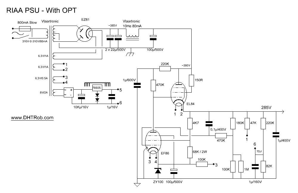 RIAA-amplifier for MM and MC