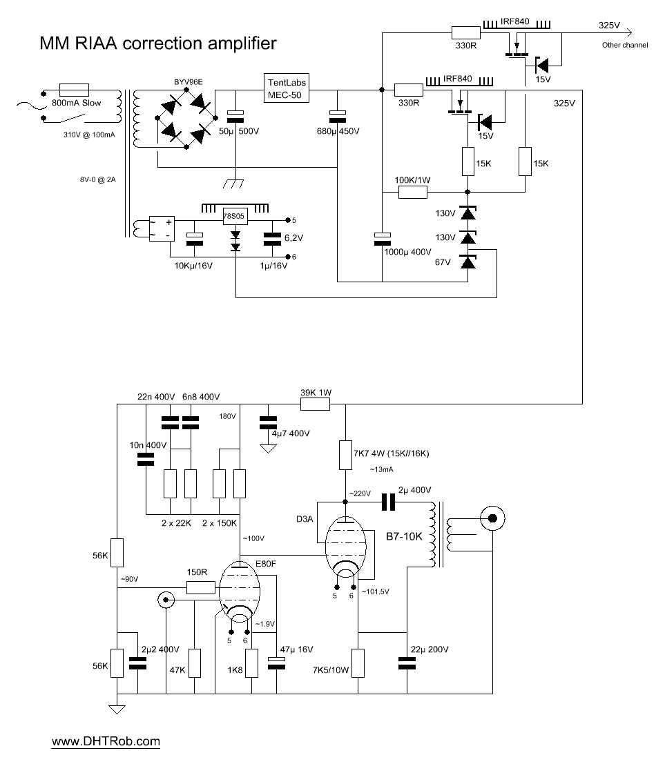 Phono E80F and D3A